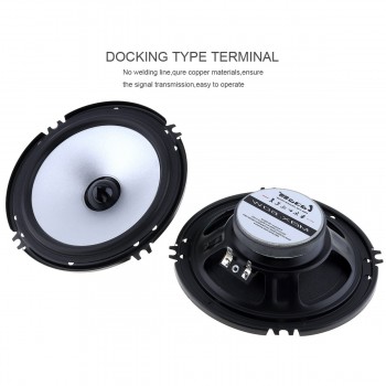 2 pcs! 6.5 Inch 60W Auto Car Speaker Automobile Car HiFi Audio Full Range Frequency Speaker High Pitch Loudspeaker