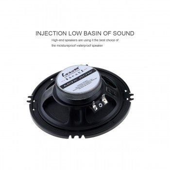 2 pcs! 6.5 Inch 60W Auto Car Speaker Automobile Car HiFi Audio Full Range Frequency Speaker High Pitch Loudspeaker