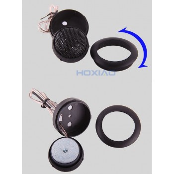AOTO Tweeter Super Power Loud Speaker Component Speakers for Car Stereo Flush/Surface Mount 49mm Diameter Dome  Small Car Audio