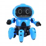 RC Robot DIY Assembled Sing Dance Gesture Sensor Action Figure Follow Robot Kids Children Educational Toys Birthday Gift