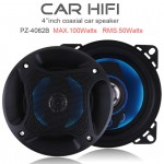 2pcs 4 Inch 100W 3 Way Car Hifi Loud Speaker Coaxial Horn Auto Automobile Stereo Audio Music Full Range Frequency Loudspeaker