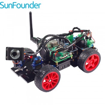 SunFounder Rasperry Pi 3 App Controlled Robotics Electronic Toys For Kids Video Carmera Toy For Raspberry Pi(RPI not Included)
