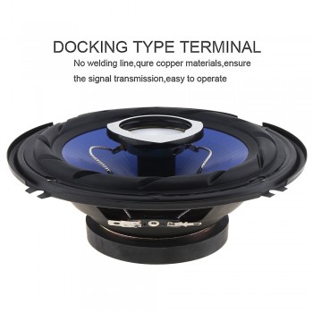 TS-A1647S 2pcs 6.5 Inch 250W Car HiFi Coaxial  Speaker Vehicle Door Auto Audio Music Stereo Full Range Frequency Speakers