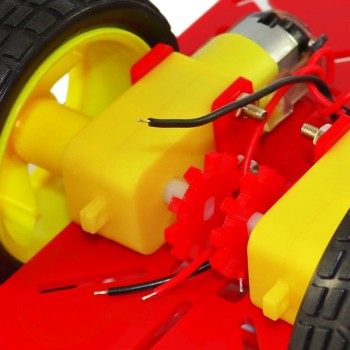 Smart Car Kit 2WD Inteligent  Chassis Car Robot Two Wheel Drive multi-hole smart car kit for Arduino