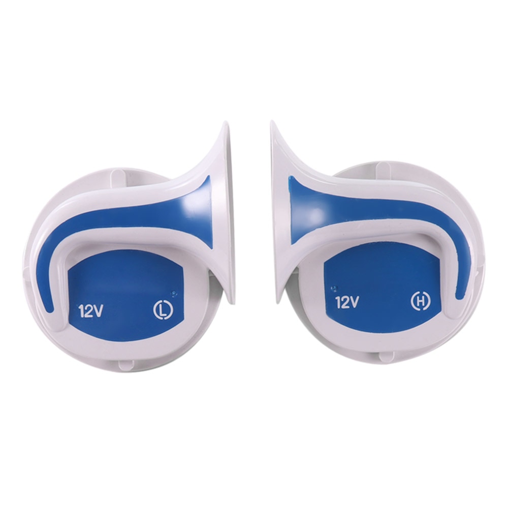 AOZBZ 2pcs 12V 150db Loud Horn Auto Speaker Alarm Tone Vehicle Boat Car Motor Motorcycle Van Truck Siren