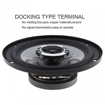 TS-G1641R  2pcs 6.5 Inch 400W Car HiFi Coaxial Speaker Vehicle Door Auto Audio Music Stereo Full Range Frequency Speakers