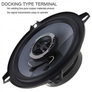 2pcs 5.25 inch 127mm 4ohm 200W Max 2 Way Car Coaxial Speaker Auto Audio Music Stereo Loudspeaker for Vehicle Door SubWoofer