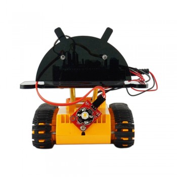 Chassis Smart Robot Bluetooth Aluminum Alloy Tank Track Caterpillar Chassis Smart Robot DIY KitTeaching equipment