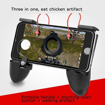 W10 MV three-in-one multi-function chicken artifact to stimulate the battlefield position gamepad for PUBG FPS MOBA games