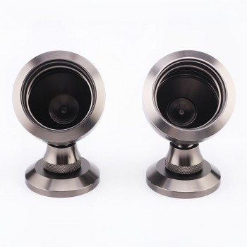 Car Tweeter Aluminium Base Speaker Box Refit Install One Pair Titanium Loud Car Audio Speakers for Car High Quality Stand