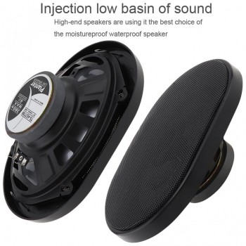 2 Pcs 5x7 Inch 380W Car HiFi Coaxial Speaker Vehicle Door Auto Audio Music Stereo Full Range Frequency Speakers