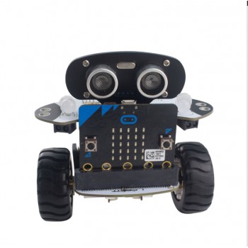 LED Light DIY Microbit Smart Balance Car Programmable Robot Kits  Kids Science Education Toys