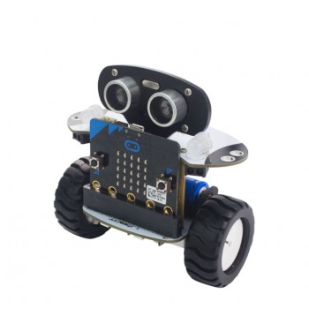 LED Light DIY Microbit Smart Balance Car Programmable Robot Kits  Kids Science Education Toys