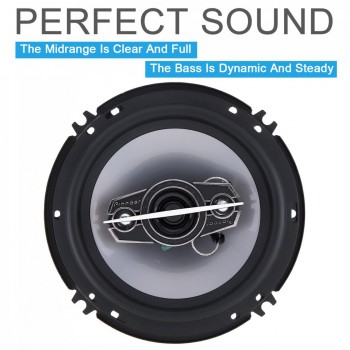 2pcs 6 Inch 16cm 500W 4 Way Car Coaxial Loudspeaker Auto Music Stereo Full Range Frequency Hifi Loud Speakers