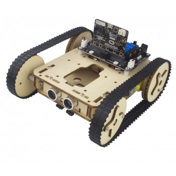 LED light DIY microbit Robot Expansion Board Robot Arm Trolley
