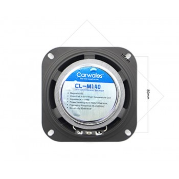 Universal New 4 Inch 2Way 120W Car Speaker Automobile Car HiFi Audio Full Range Frequency coaxial Speaker High Pitch Loudspeaker