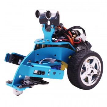 3-in-1 tem Steam Robot Car Toy for Micro:bit BBC Mainboard Graphical Programmable Robot Car Toys +Bluetooth IR Tracking Module S
