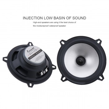 2pcs 5 Inch 60W 88dB 2 Way Car Coaxial Automobile Car Hifi Full Range Frequency Sensitivity Power Loudspeaker