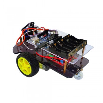 Intelligent tracking the car DIY 2WD Robot Smart Car Chassis HC-SR04 Ultrasonic Intelligent Car For Arduino