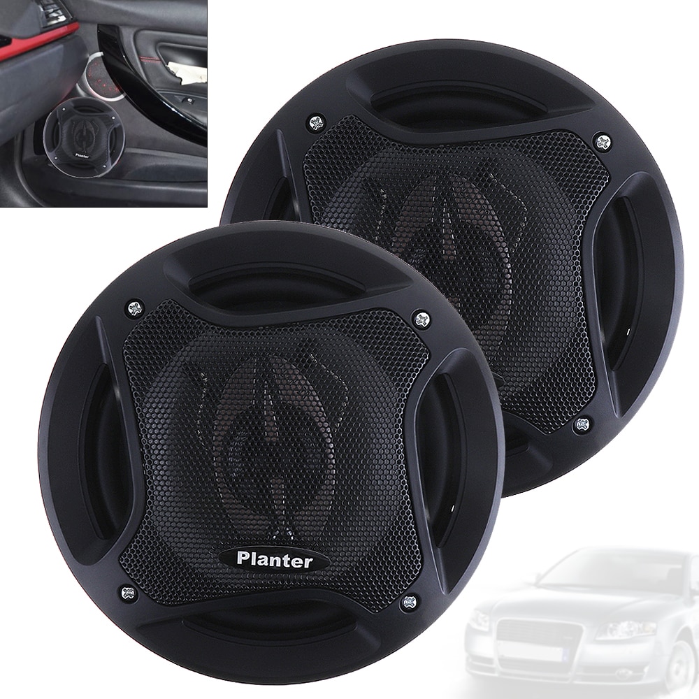 2pcs  6.5 Inch 400W Car HiFi Coaxial Speaker Vehicle Door Auto Audio Music Stereo Full Range Frequency Speakers for Cars