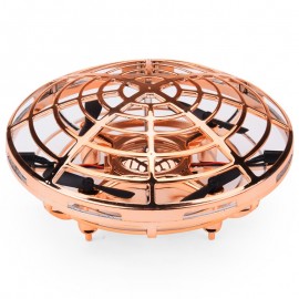 Mini four-axis UFO uav sensor aircraft rechargeable aircraft boy and child toys