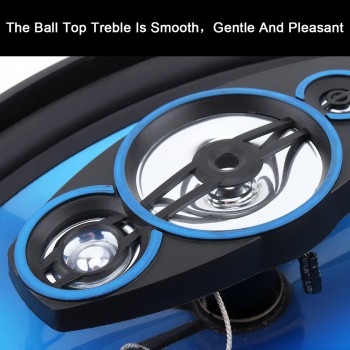 1 Pair 6x9 Inch 1000W 2 Way Car Coaxial Auto Audio Music Stereo Full Range Frequency Hifi Speakers Non-destructive Installation
