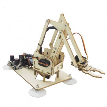 DIY Secondary Development Robotic Arm Compatible With Arduino Environment Programming Robot Kit Kids Educational Toys