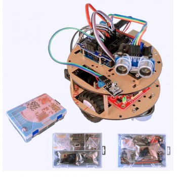 intelligent turtle robotControl HC-SR04 Ultrasonic Control Smart TurtleUltrasonic car kit Wireless learning kit