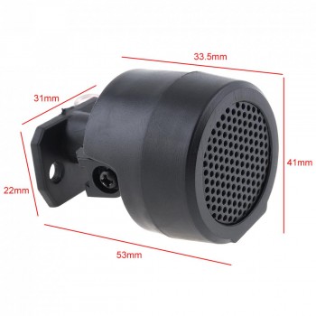 1Pair 500W High Efficiency Dome Mini Car Tweeter Speakers Auto Horn Audio Music Stereo Speakers for Car Audio System