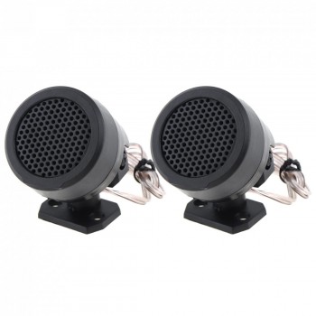 1Pair 500W High Efficiency Dome Mini Car Tweeter Speakers Auto Horn Audio Music Stereo Speakers for Car Audio System