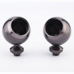 Speaker Car Base Audio Tweeter Aluminium Speaker Box *20-25 ( One Pair ) Silver Black Titanium Som Automotivo Speaker Mount