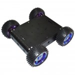 4WD Smart Robot Car Four Wheel Drive cross-country Line tracking obstacle avoidance smart car Robotics kit for arduino Diy Kit