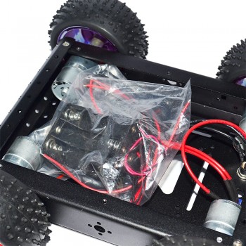 4WD Smart Robot Car Four Wheel Drive cross-country Line tracking obstacle avoidance smart car Robotics kit for arduino Diy Kit