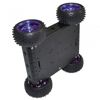 4WD Smart Robot Car Four Wheel Drive cross-country Line tracking obstacle avoidance smart car Robotics kit for arduino Diy Kit