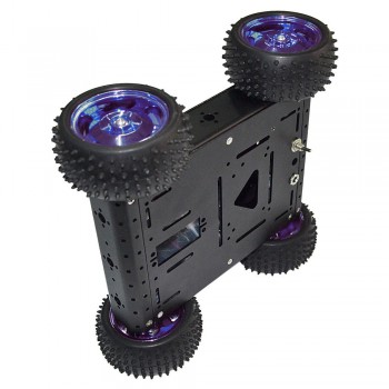 4WD Smart Robot Car Four Wheel Drive cross-country Line tracking obstacle avoidance smart car Robotics kit for arduino Diy Kit