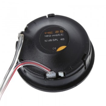 1 Pair HT-25 Car Stereo Audio Speaker Tweeter 120W Max Power Loud Dome Speakers 92dB
