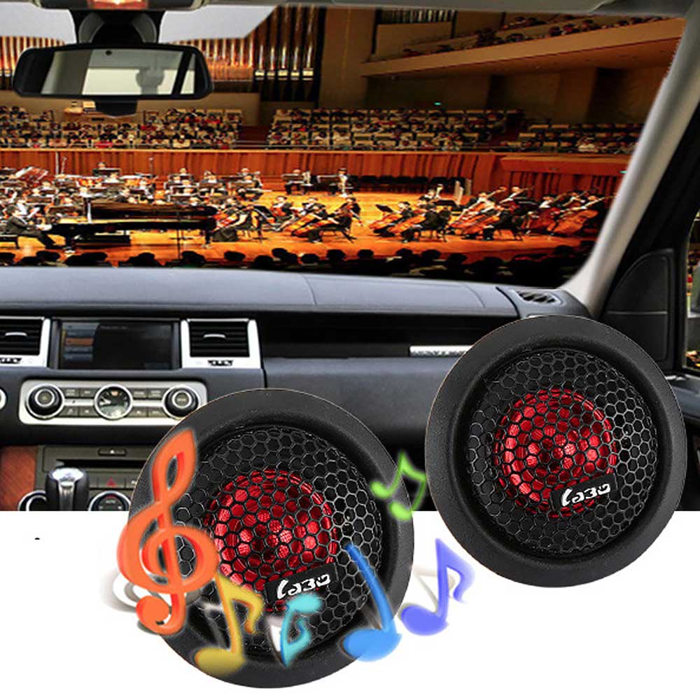 Original LABO LB - GY 106A13 Car Speakers 2PCS Audio Stereo Loud Sound Super Power Tweeter Automobile Dome