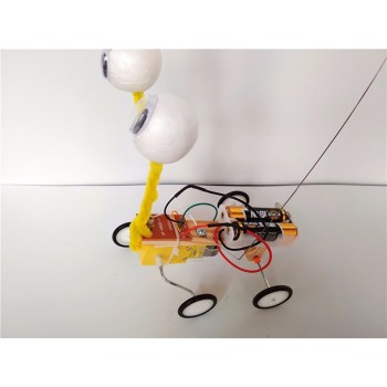 2019 Toy DIY Children Science Experiment Toy Remote Control Robot Reptile Model Kit Electric Invention Kid Creative Educational