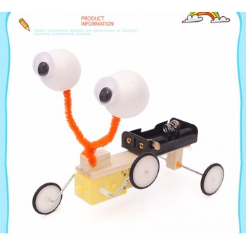 2019 Toy DIY Children Science Experiment Toy Remote Control Robot Reptile Model Kit Electric Invention Kid Creative Educational