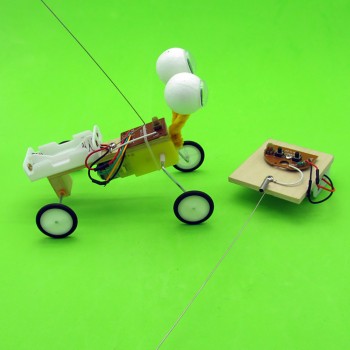 2019 Toy DIY Children Science Experiment Toy Remote Control Robot Reptile Model Kit Electric Invention Kid Creative Educational
