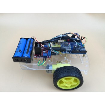 BLUE CAR Arduino uno+L298N+hc-06+Android APK DIY KIT for Maker SINONING