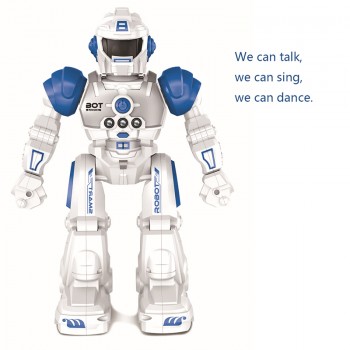 2018 Hot Programmable Defender Intelligent RC Remote Control High Tech Toy Dancing Robot for Kids Birthday Gift Present