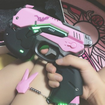 8000mAh LED OW DVA Gun Power Bank D.VA Cosplay With Light