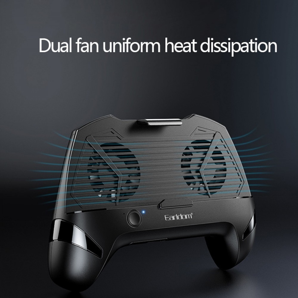 Cooling Fan Radiator Handle Gamepad Mobile Phone Cooler Clamp Clip Smart Phone Mount Holder Power Bank