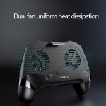Cooling Fan Radiator Handle Gamepad Mobile Phone Cooler Clamp Clip Smart Phone Mount Holder Power Bank