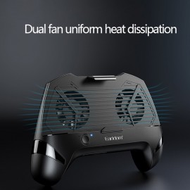 Cooling Fan Radiator Handle Gamepad Mobile Phone Cooler Clamp Clip Smart Phone Mount Holder Power Bank