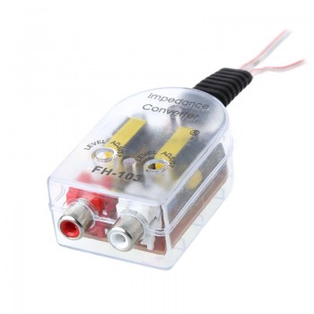 12V Universal RCA Line Car Stero Radio Converters Speaker High To Low Car Amplifier Car Audio Impedance Converter Drop shipping