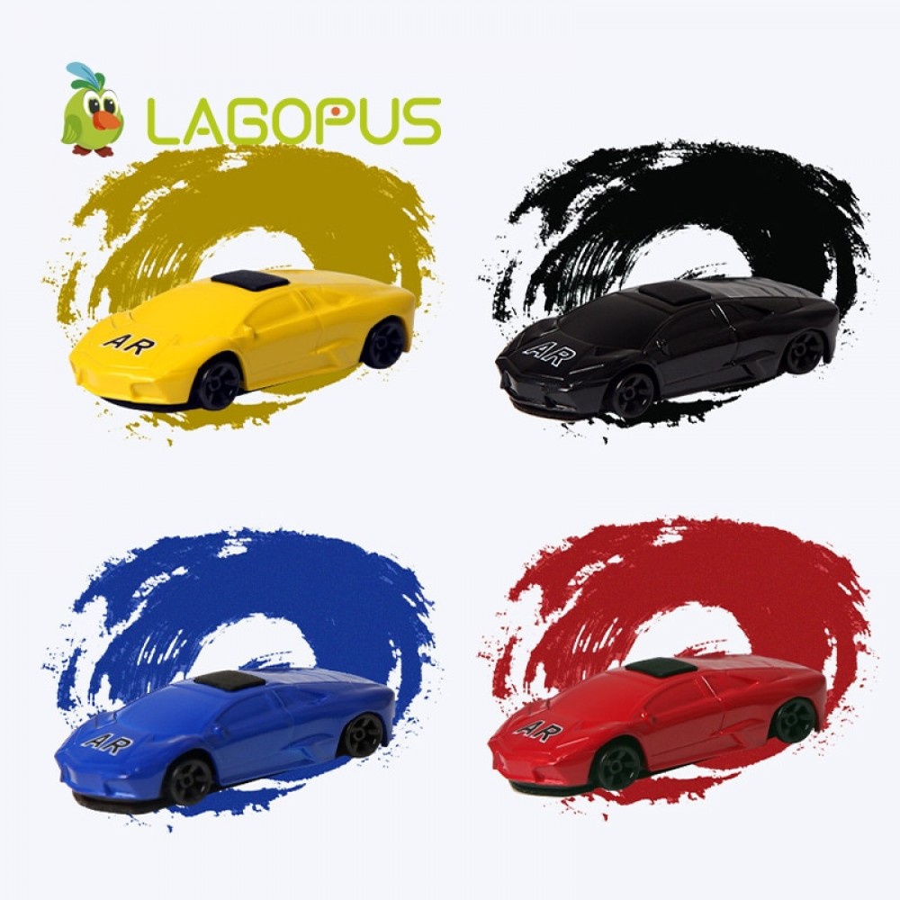 lagopus AR Car Virtual Reality 3D Game Fly Racing Car Mini Toys for Adult Educational APP Game on Your Phone For Android iOS