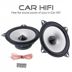 2 Pcs ! 4 Inch 60W 2 Way Auto Car Coaxial Hifi Speaker Vehicle Door Auto Audio Music Stereo Full Range Frequency Loudspeaker