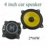 a pair 4 inch Full-range car speaker Automobile automotive PS401D car audio stereo speaker 2x60W Loudspeakers